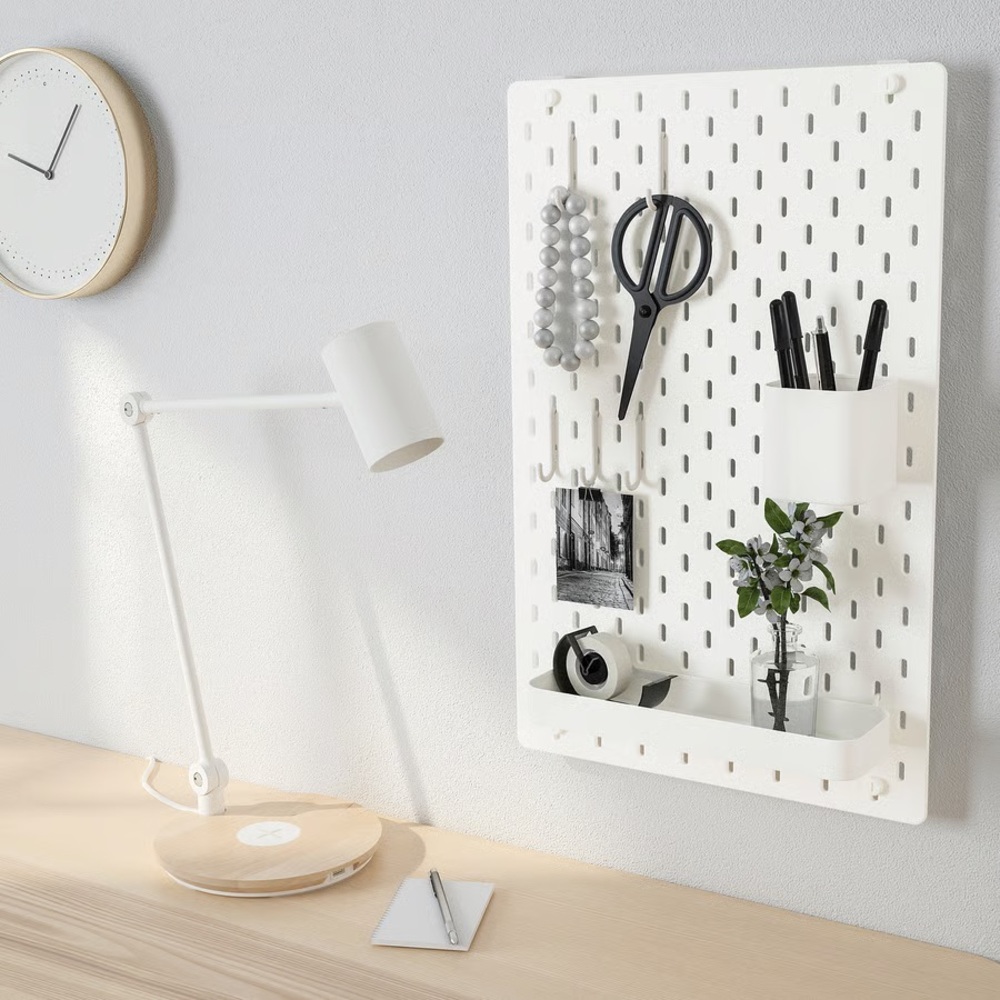 IKEA • SKÅDIS Pegboard & Accessories